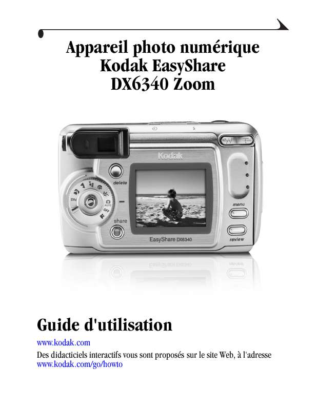 Guide utilisation KODAK DX6340  de la marque KODAK