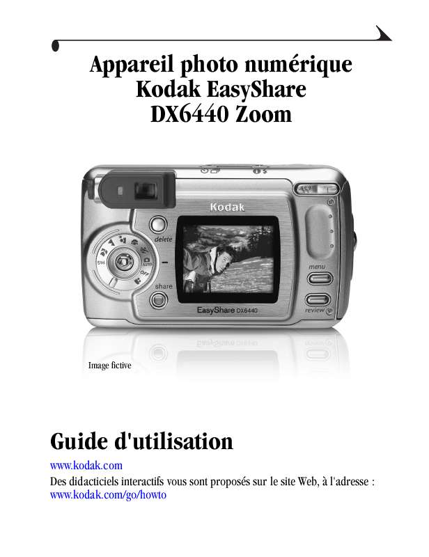 Guide utilisation KODAK DX6440  de la marque KODAK