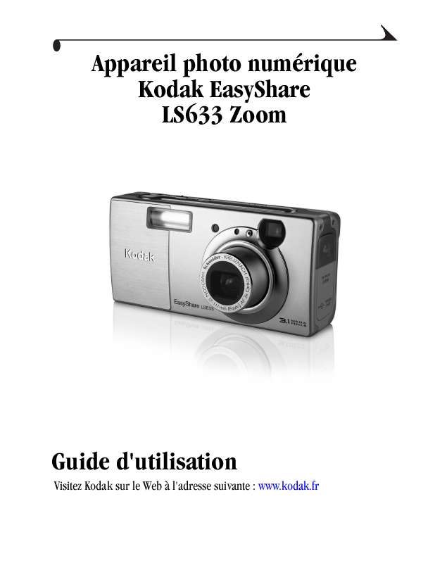 Guide utilisation KODAK EASYSHARE LS633  de la marque KODAK