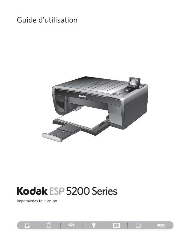 Guide utilisation KODAK ESP 5200  de la marque KODAK