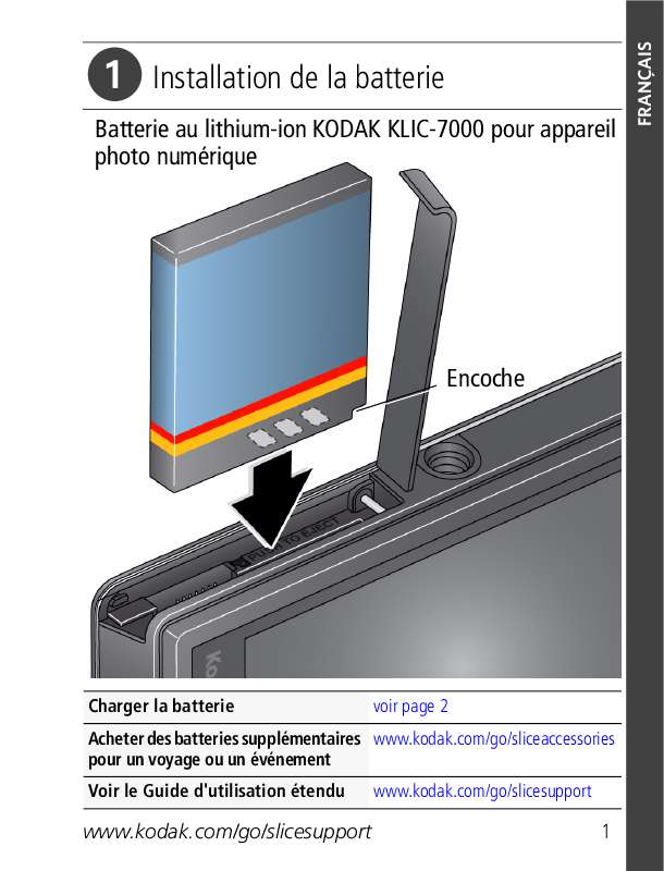 Guide utilisation KODAK SLICE R502  de la marque KODAK