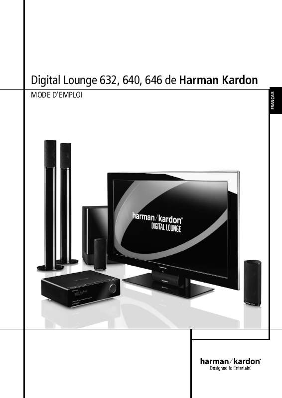 Guide utilisation HARMAN KARDON DL 632EX  de la marque HARMAN KARDON