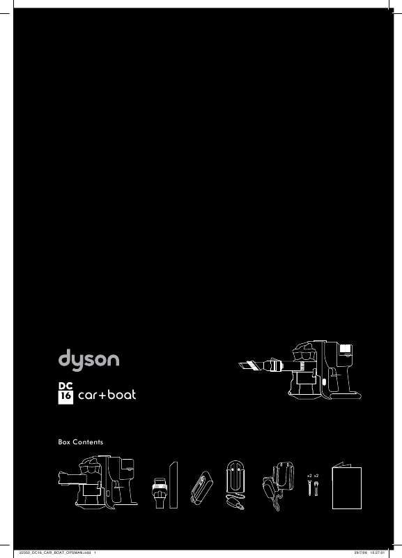 Guide utilisation DYSON DC16 CAR BAOT_ de la marque DYSON
