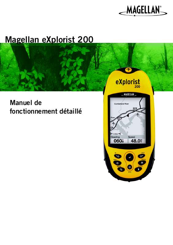 Guide utilisation MAGELLAN EXPLORIST 200  de la marque MAGELLAN