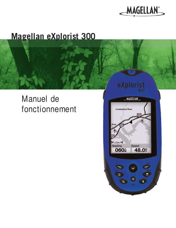 Guide utilisation MAGELLAN EXPLORIST 300  de la marque MAGELLAN