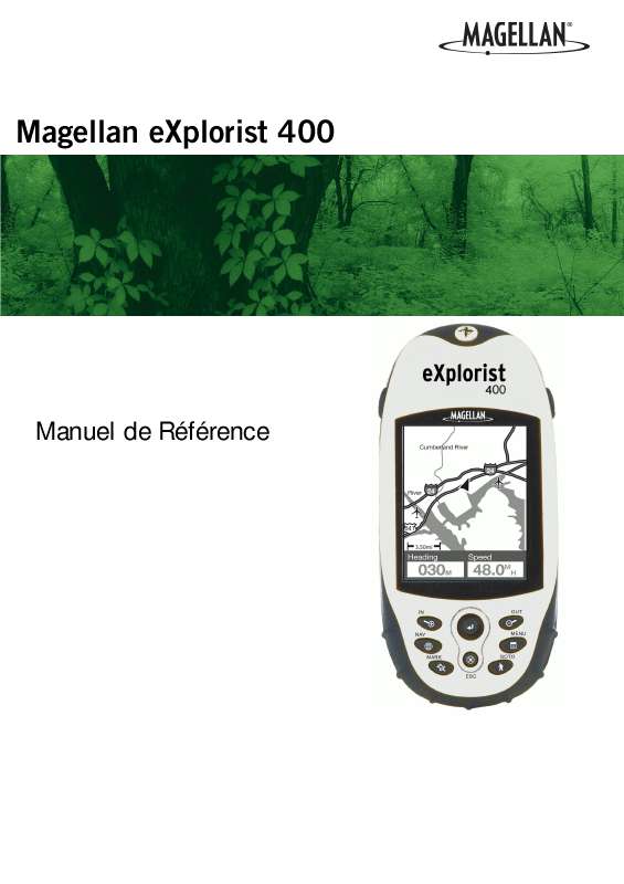 Guide utilisation MAGELLAN EXPLORIST 400  de la marque MAGELLAN