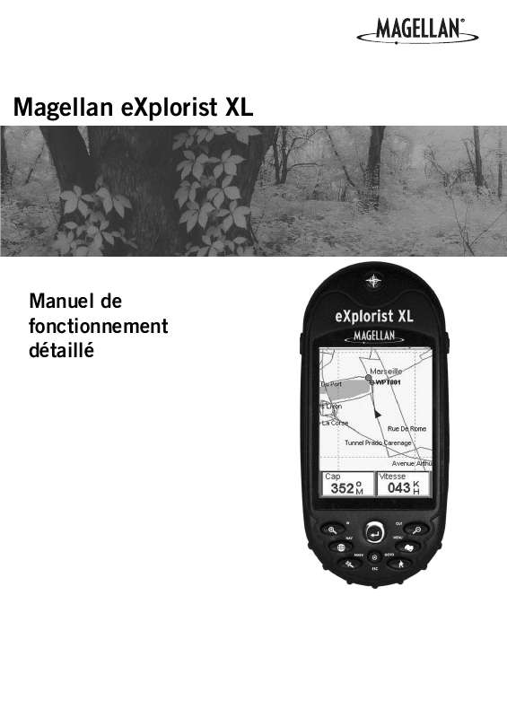 Guide utilisation MAGELLAN EXPLORIST XL  de la marque MAGELLAN