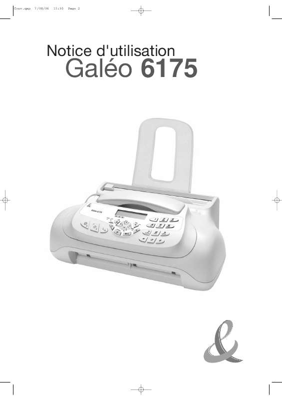 Guide utilisation  FRANCE TELECOM GALEO 6175  de la marque FRANCE TELECOM
