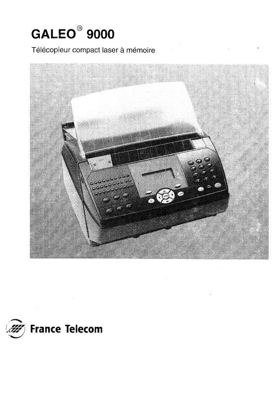 Guide utilisation  FRANCE TELECOM GALEO 9000  de la marque FRANCE TELECOM