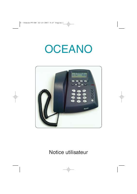 Guide utilisation  FRANCE TELECOM OCEANO  de la marque FRANCE TELECOM