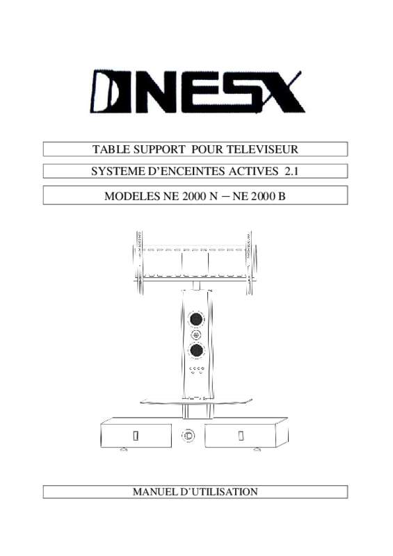 Guide utilisation  NESX NE-2000  de la marque NESX