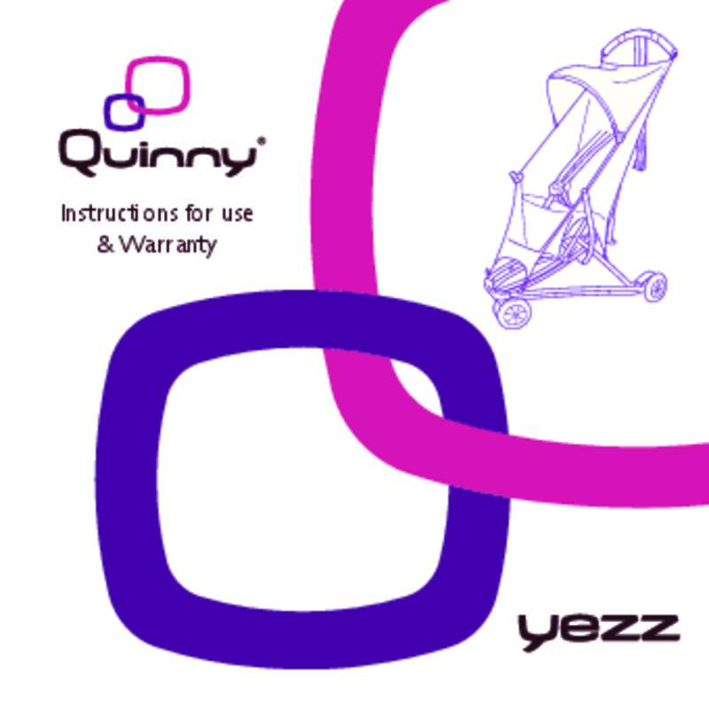 Guide utilisation QUINNY YEZZ  de la marque QUINNY