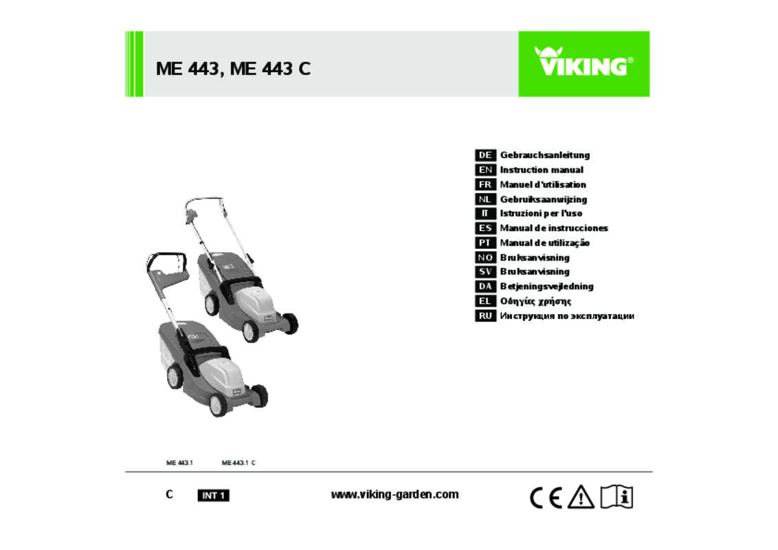 Guide utilisation VIKING ME 443-2  de la marque VIKING