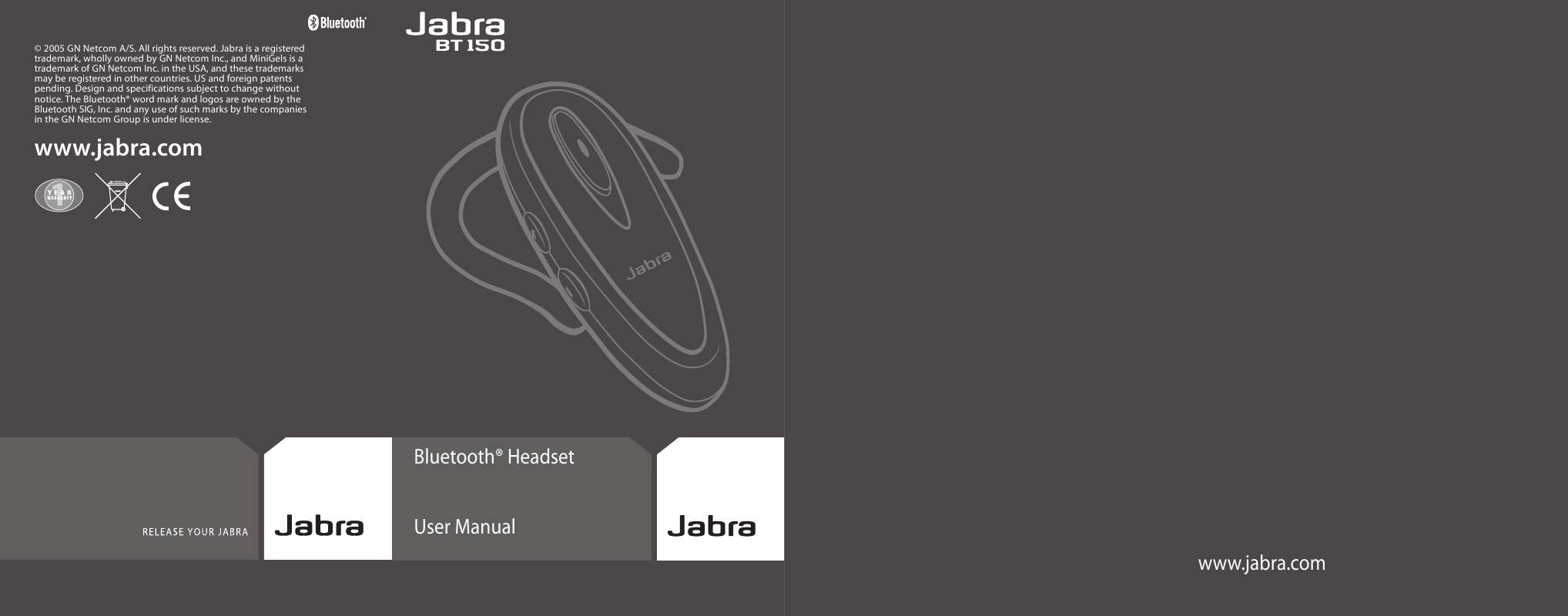 Guide utilisation JABRA BT150  de la marque JABRA