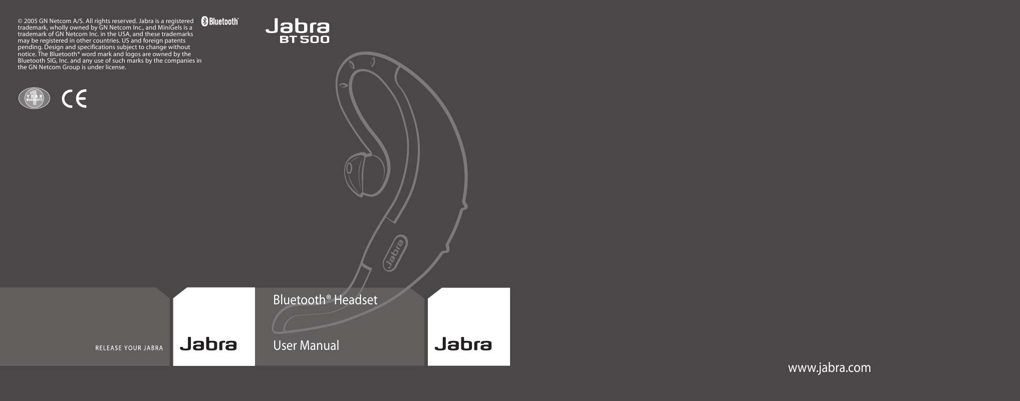 Guide utilisation JABRA BT500  de la marque JABRA