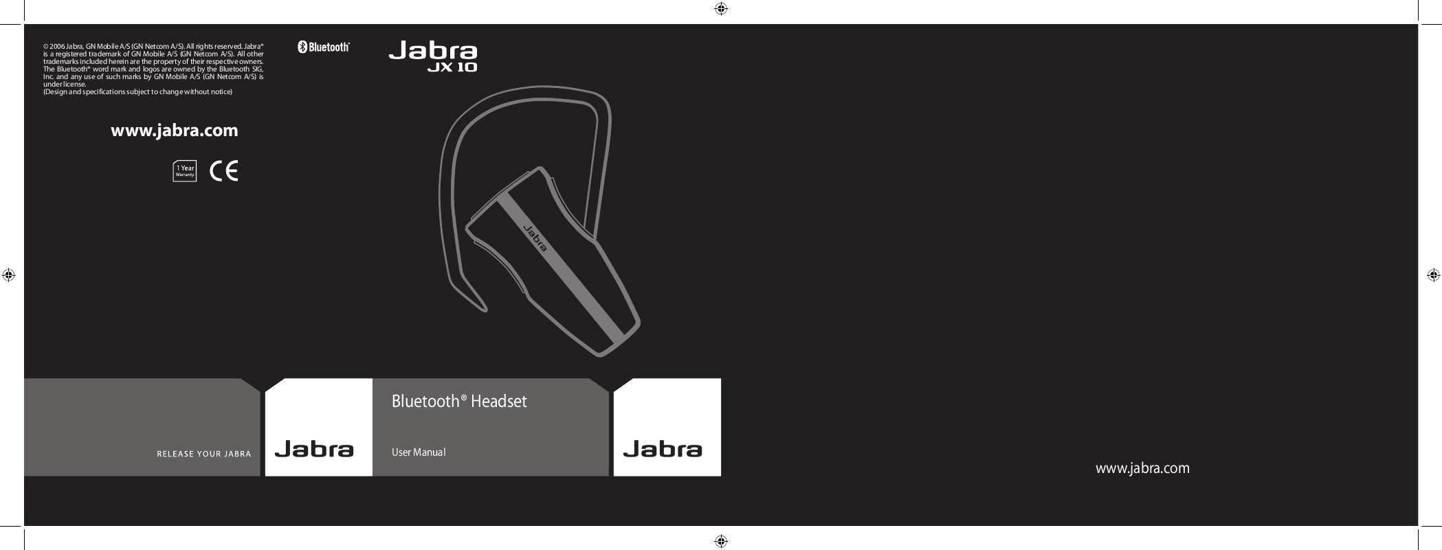 Guide utilisation JABRA JX10  de la marque JABRA