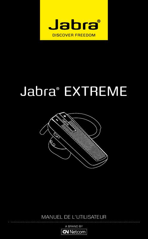 Guide utilisation JABRA EXTREME  de la marque JABRA