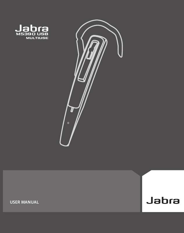 Guide utilisation JABRA M5390 USB  de la marque JABRA