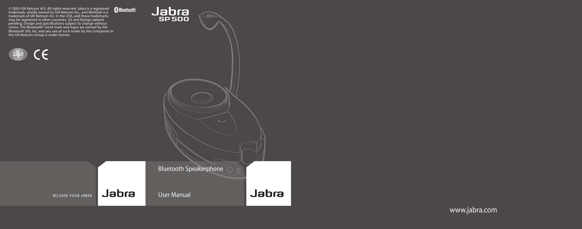 Guide utilisation JABRA SP 500  de la marque JABRA