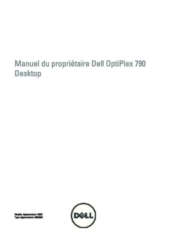 Guide utilisation DELL OPTIPLEX 790  de la marque DELL