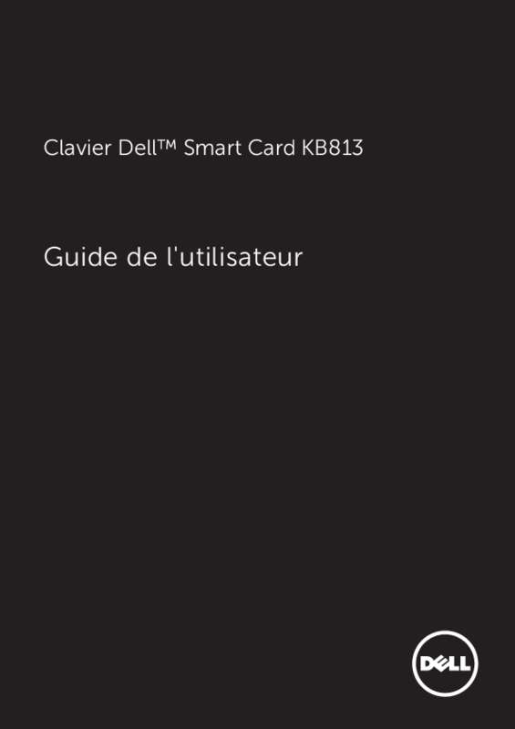 Guide utilisation DELL SMART CARD KB813  de la marque DELL