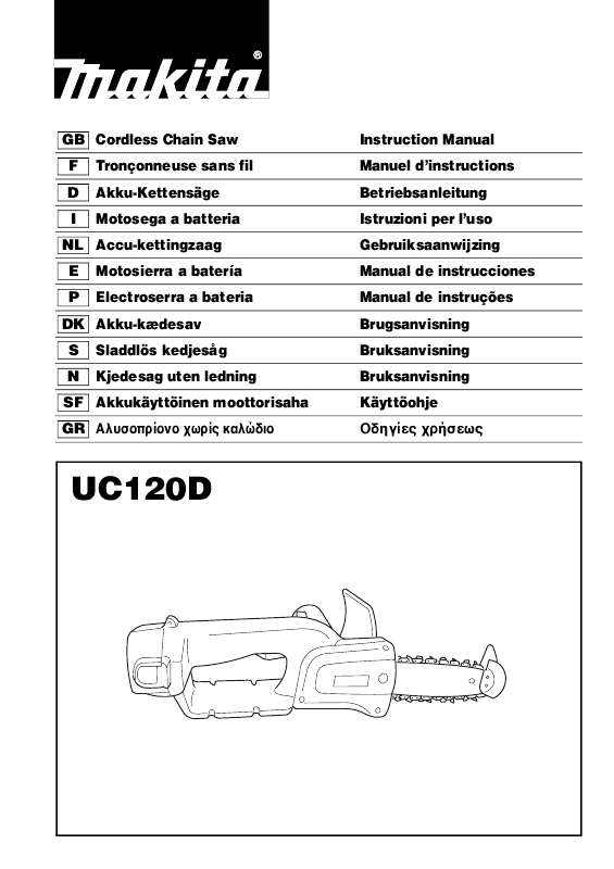 Guide utilisation DOLMAR UC120DWDE  de la marque DOLMAR