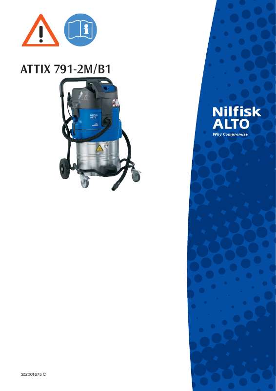 Guide utilisation NILFISK ATTIX 791-2M B1  de la marque NILFISK