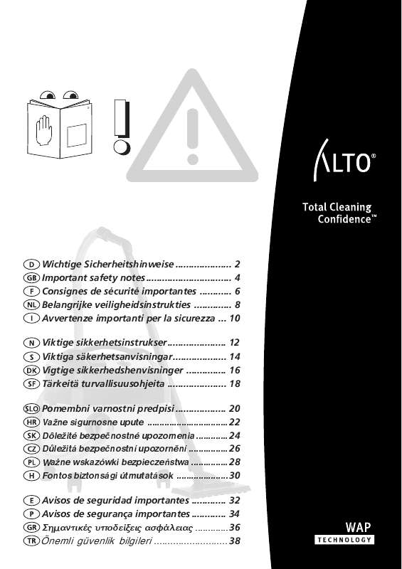 Guide utilisation NILFISK FILTRA VACS  de la marque NILFISK