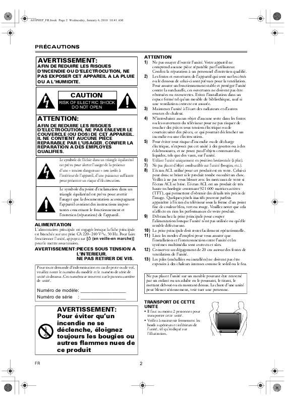 Guide utilisation FUNAI LH8-M40BB  de la marque FUNAI