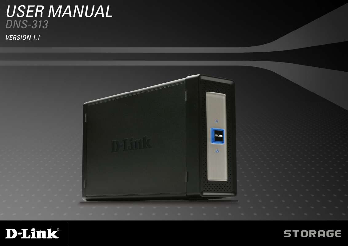 Guide utilisation D-LINK DNS-313  de la marque D-LINK