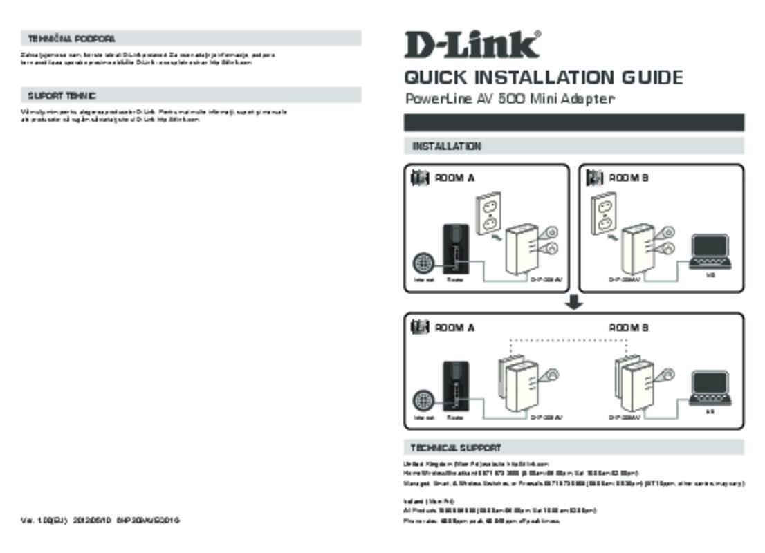 Guide utilisation D-LINK DHP-P309AVX2  de la marque D-LINK