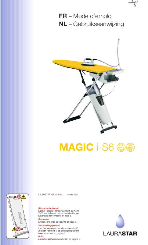 Guide utilisation  LAURASTAR MAGIC I-S6  de la marque LAURASTAR