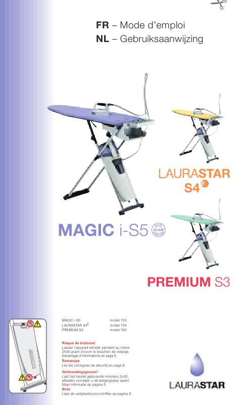 Guide utilisation  LAURASTAR MAGIC I-S5  de la marque LAURASTAR