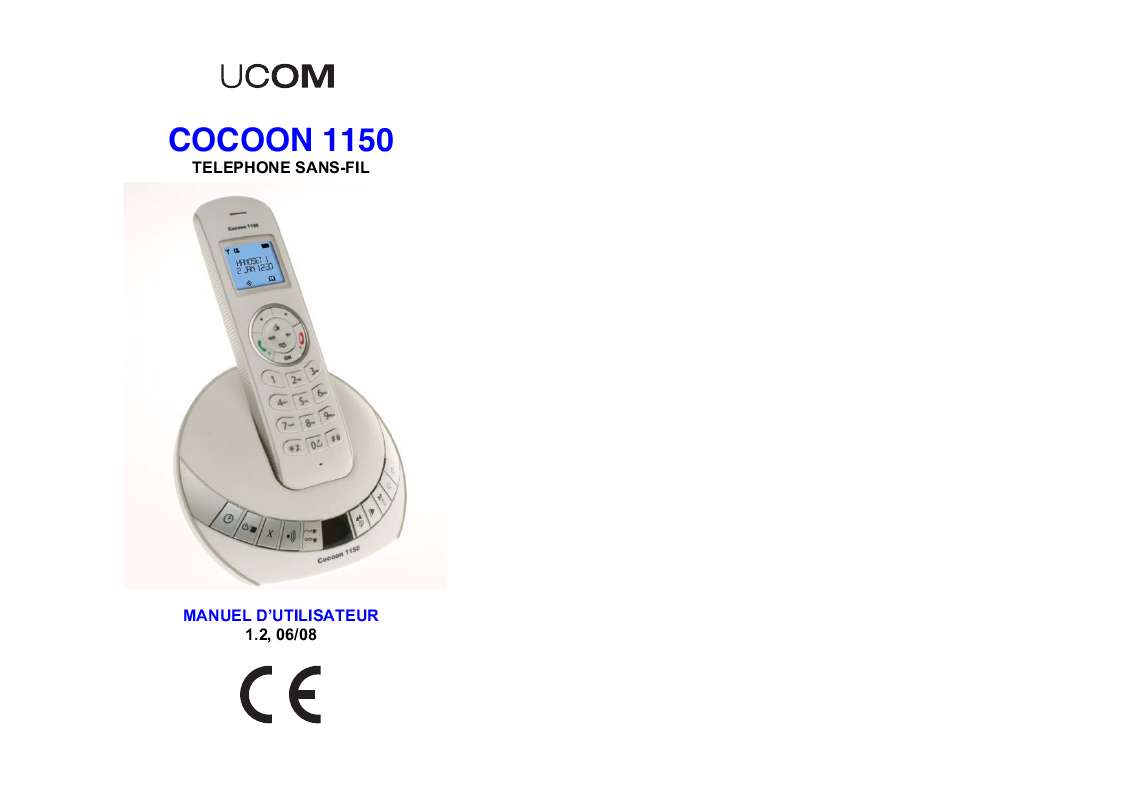 Guide utilisation  UCOM COCOON 1150  de la marque UCOM