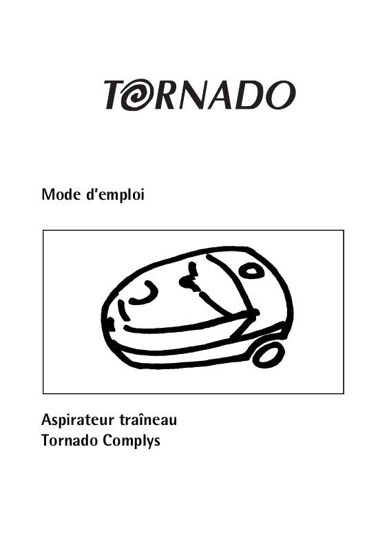 Guide utilisation TORNADO COMPLYS TO210V de la marque TORNADO