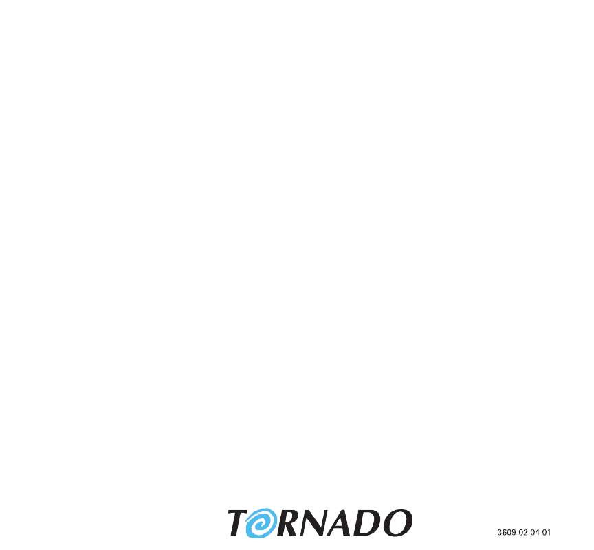 Guide utilisation TORNADO TO3400 de la marque TORNADO