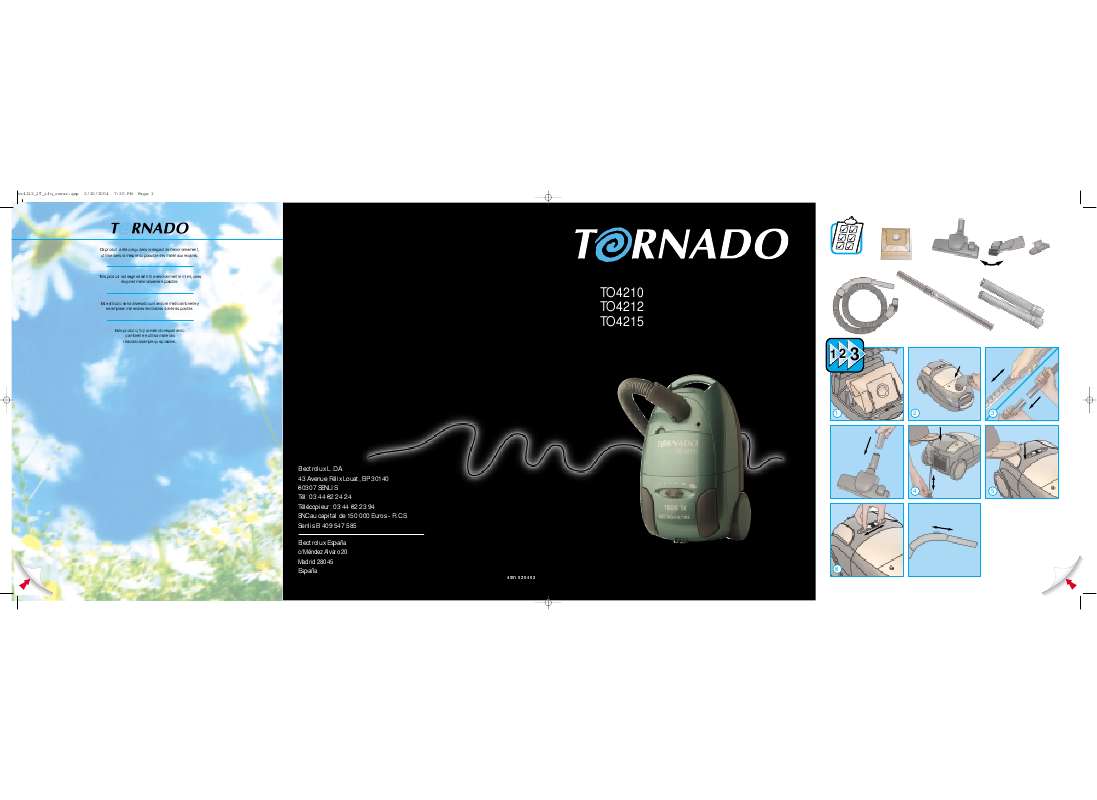 Guide utilisation TORNADO TO4212 de la marque TORNADO