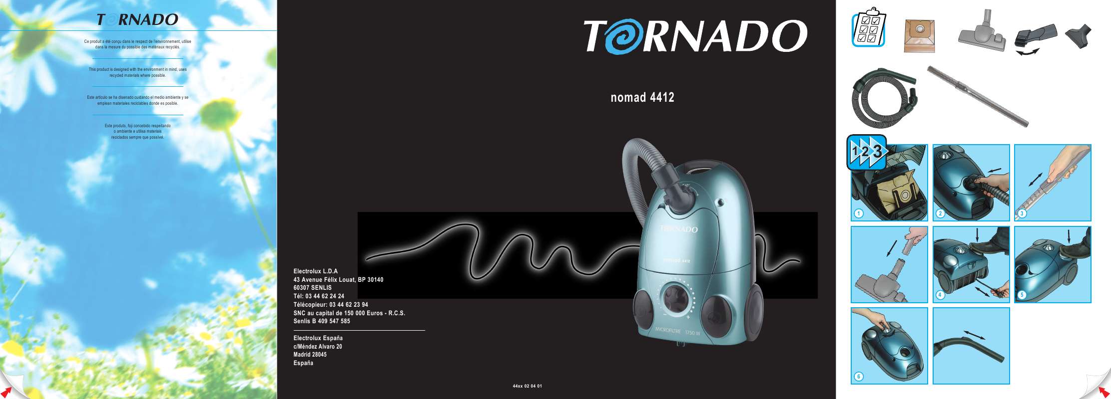 Guide utilisation TORNADO TO4411 de la marque TORNADO