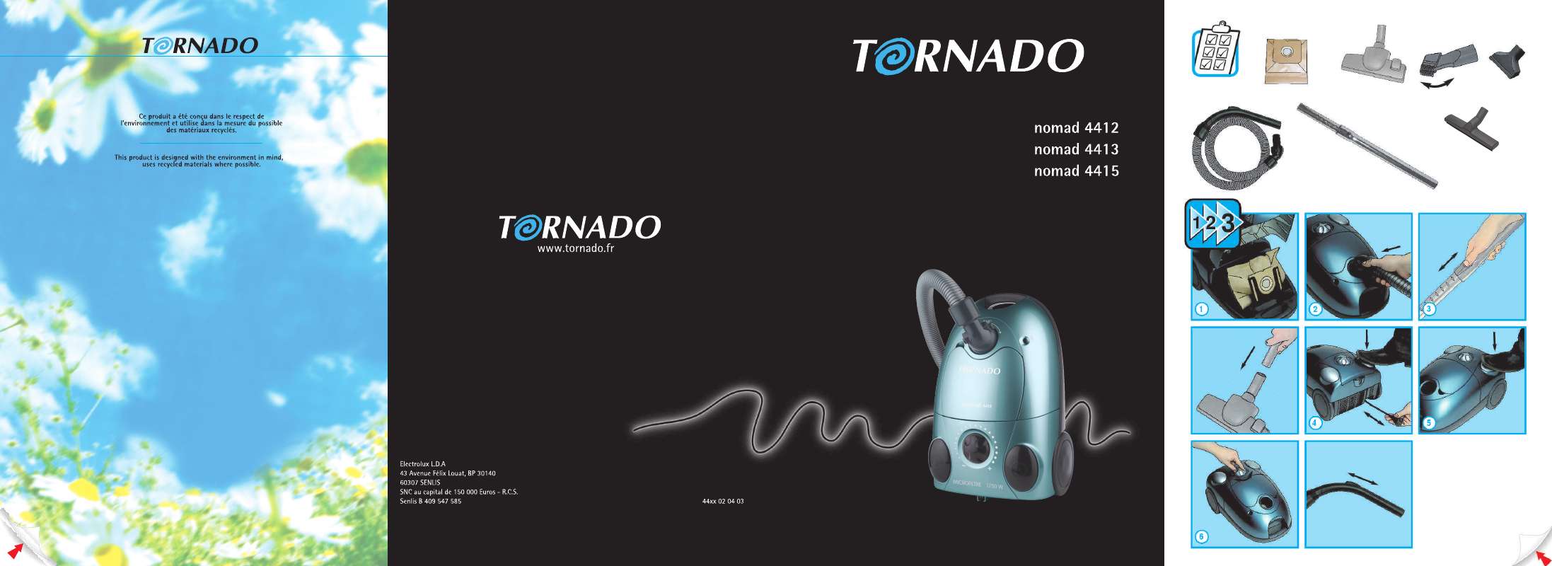 Guide utilisation TORNADO TO4413 de la marque TORNADO