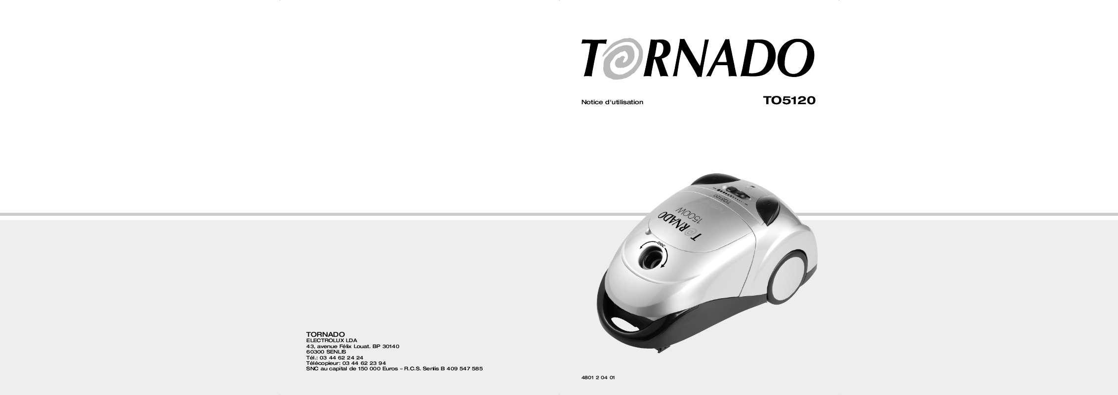 Guide utilisation TORNADO TO5120 de la marque TORNADO