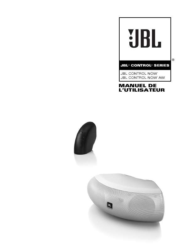 Guide utilisation  JBL CONTROL NOW AW  de la marque JBL