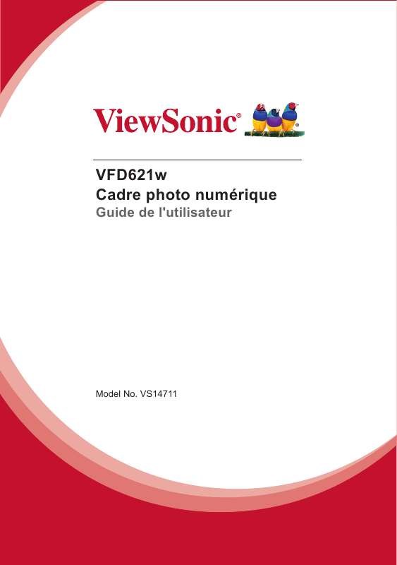 Guide utilisation VIEWSONIC VFD621W-70  de la marque VIEWSONIC