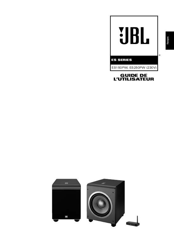 Guide utilisation  JBL ES150P (220-240V)  de la marque JBL