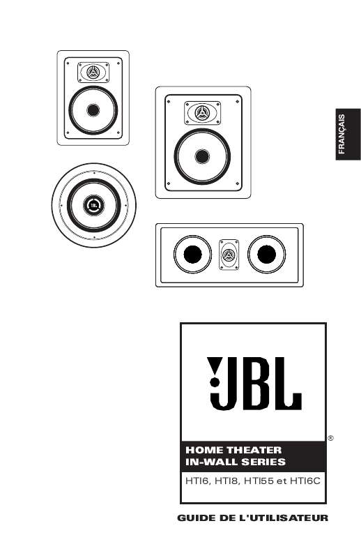 Guide utilisation  JBL HTI55 (220-240V)  de la marque JBL