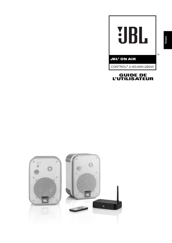 Guide utilisation  JBL ON AIR CONTROL 2.4G AW (220-240V)  de la marque JBL