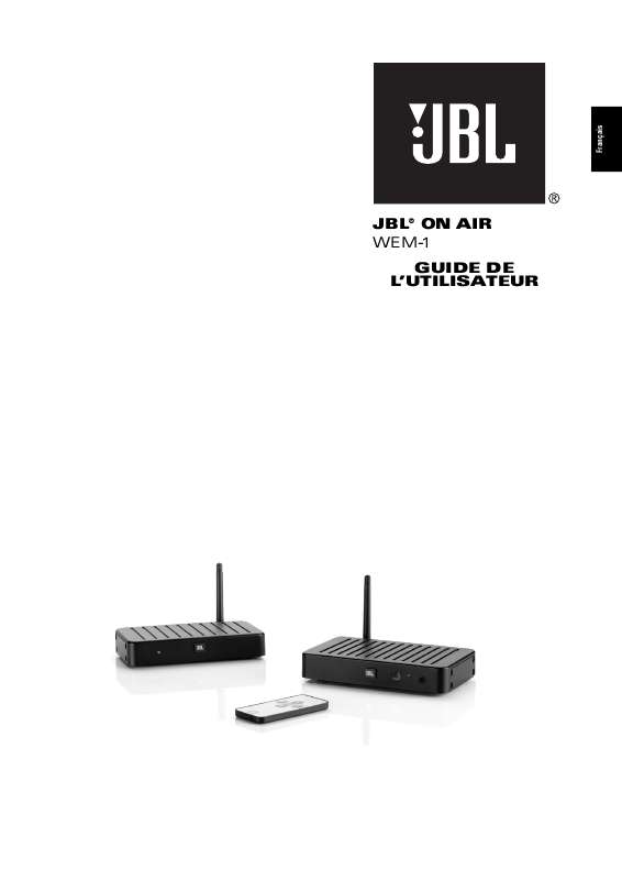 Guide utilisation  JBL WEM-1 (120V)  de la marque JBL