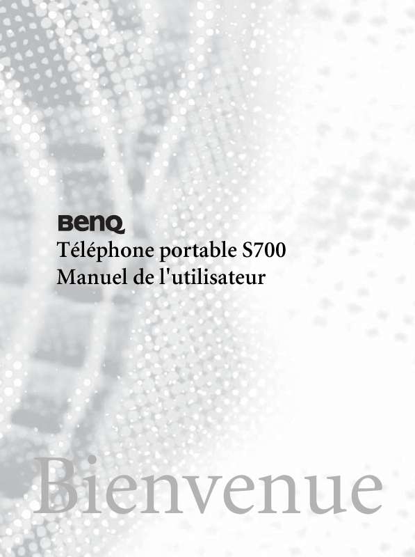 Guide utilisation BENQ S700  de la marque BENQ
