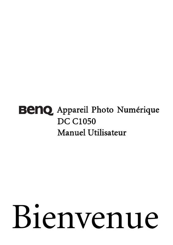 Guide utilisation BENQ C1050  de la marque BENQ