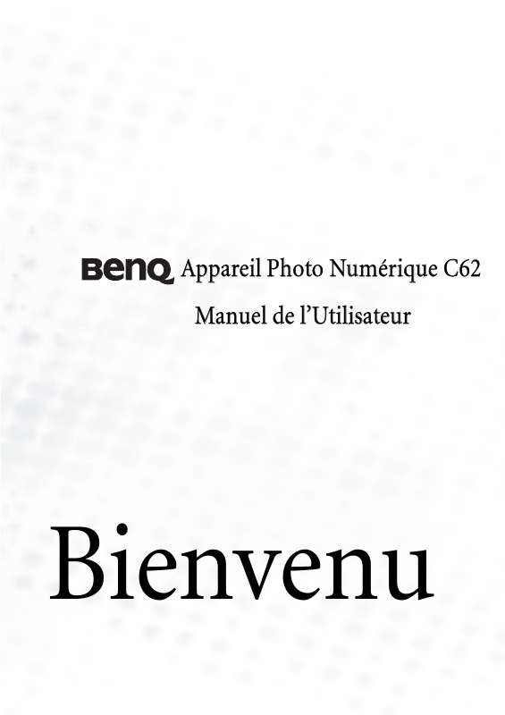 Guide utilisation BENQ C62  de la marque BENQ