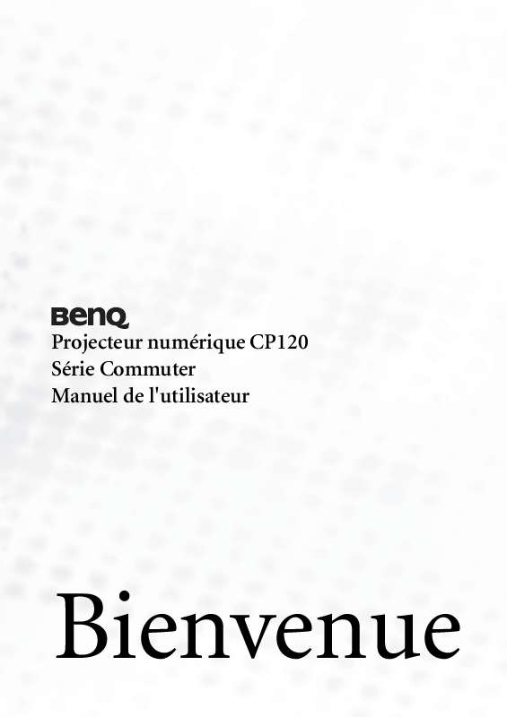 Guide utilisation BENQ CP120  de la marque BENQ